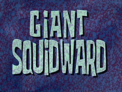 Giant-Squidward