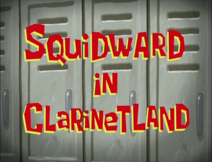 Squidward-in-Clarinetland